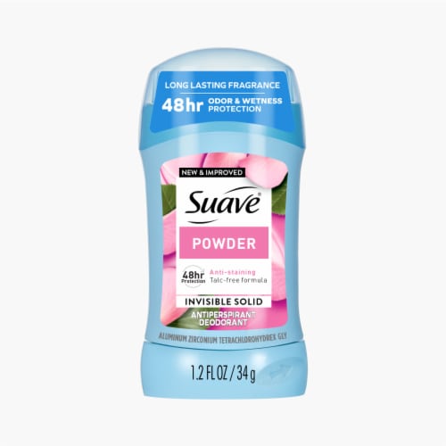 Suave® Invisible Solid Powder Deodorant Perspective: front