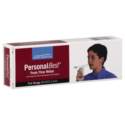 Respironics PersonalBest Peak Flow Meter Full Range, 1 ct Kroger