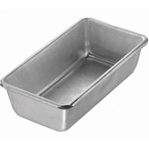 Chicago Metallic Bread Pan,Single,Glazed,7-1/4x3-5/8  45031 Perspective: front