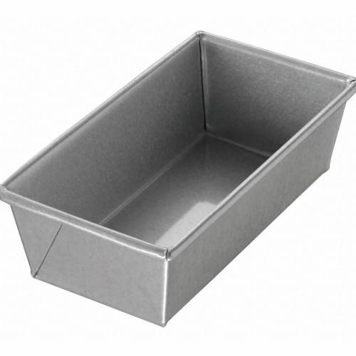 Chicago Metallic Bread Pan,Single,Glazed,8-1/2x4-1/2  40425 Perspective: front