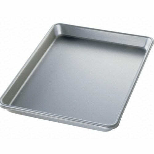 Chicago Metallic Sheet Pan,Aluminum,9-1/2x13  40450 Perspective: front