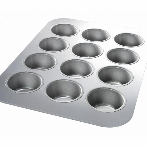 Chicago Metallic Cupcake/Muffin Pan,12 Moulds  45125 Perspective: front