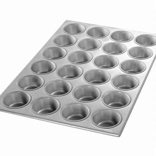 Chicago Metallic Cupcake/Muffin Pan,24 Moulds  45525 Perspective: front