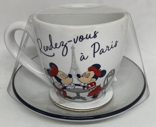 Disney Epcot France Mickey Minnie Rendezvous A Paris Espresso Mug And  Saucer New, 1 - Pick 'n Save