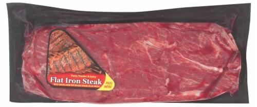 Flat Iron Beef Steak Perspective: front