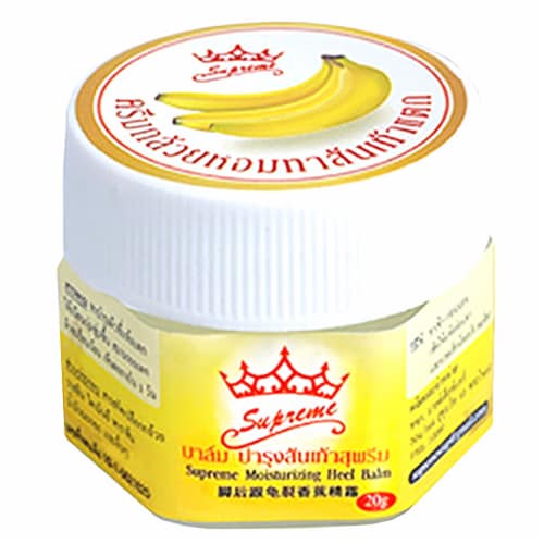 Supreme Natural Softening Banana Heel Cream, 20 gram Perspective: front