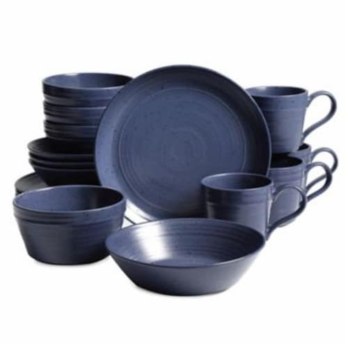 Bee & Willow™ Home Milbrook 16-Piece Dinnerware Set in Blue, 16 Piece -  Food 4 Less