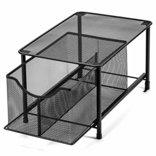 Squared Away™ Large Metal Mesh Drawer in Black, Large Fred Meyer