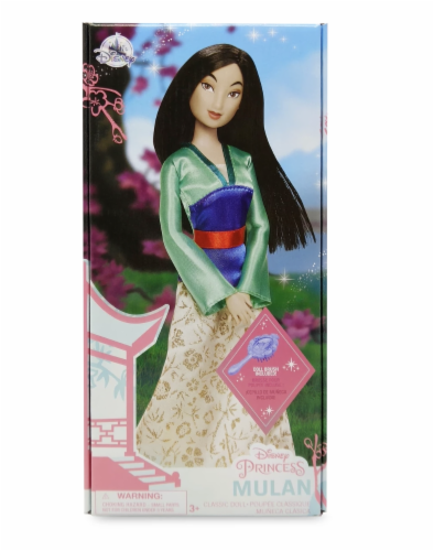 Disney Princess Mulan Classic Doll With Brush New With Box Perspective: front
