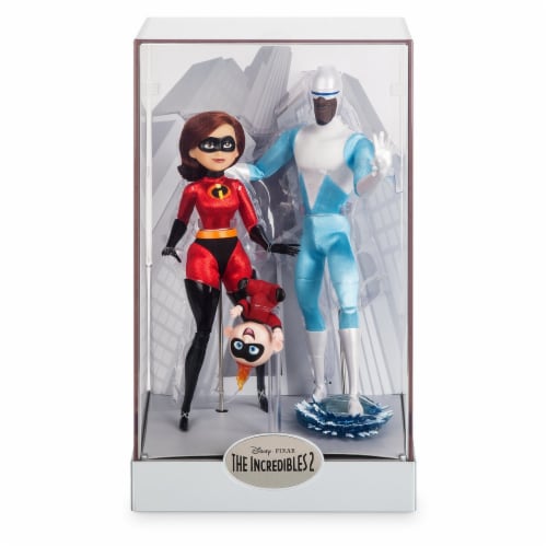 Disney Elastigirl Jack jack And Frozone Doll Set Designer Pixar