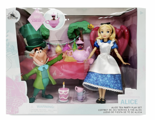 Disney Alice In Wonderland Tea Party Classic Doll Play Set New With Box, 1  - Kroger