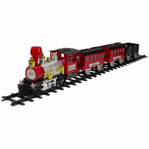 Battery operated 2025 christmas train set