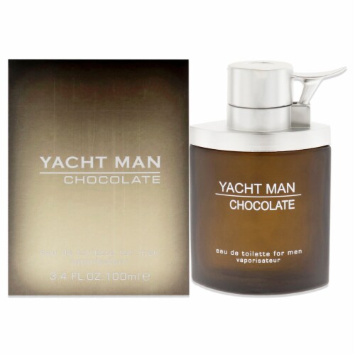 Yacht Man Chocolate Eau De Toilette Spray By Myrurgia - 3.4 oz Yacht Man Chocolate Eau De Toilette Spray By Myrurgia - 3.4 oz