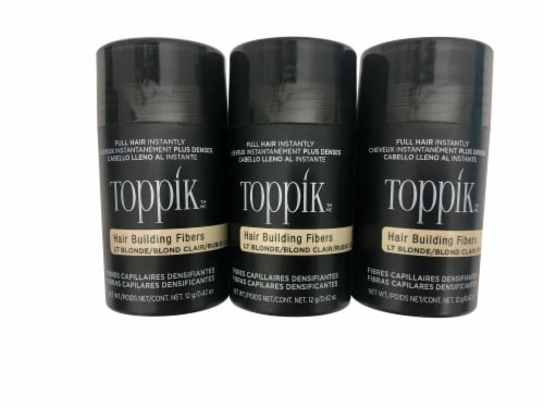Toppik Hair Building Fibers Light Blonde Trio  OZ Each, 1 - Ralphs
