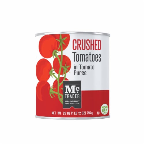 MC Trader Crushed Tomatoes in Tomato Puree Perspective: front