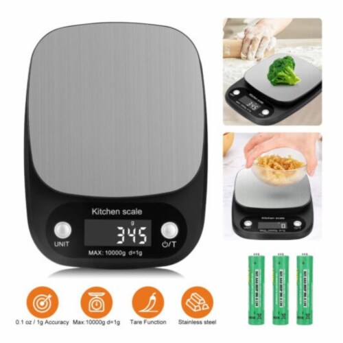 EEEkit Digital Electronic Kitchen Food Scale, 8.66 x 1.57 x 7.09