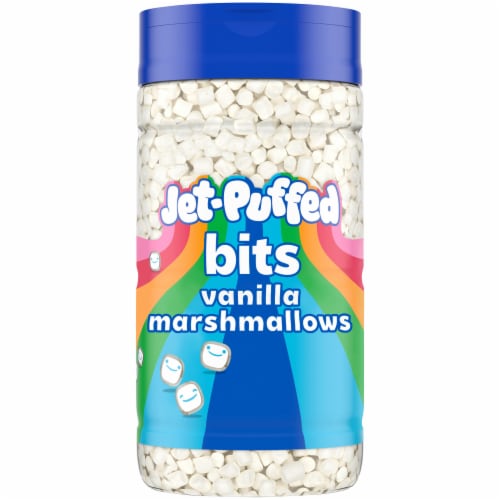 Jet-Puffed Vanilla Marshmallow Bits, Shaker Perspective: front