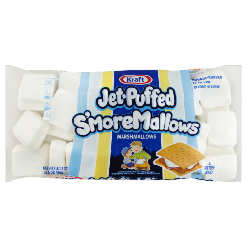 Jet-Puffed S'moreMallows Marshmallows Perspective: front