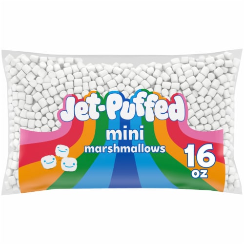 Jet-Puffed Mini Marshmallows Perspective: front