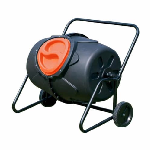 Genesis Large Wheeled Compost Tumbler Perspective: front