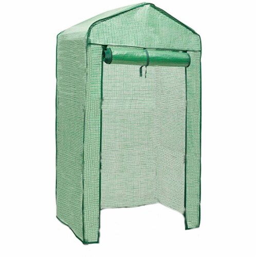 Genesis Portable Rolling Greenhouse Replacement Cover Perspective: front