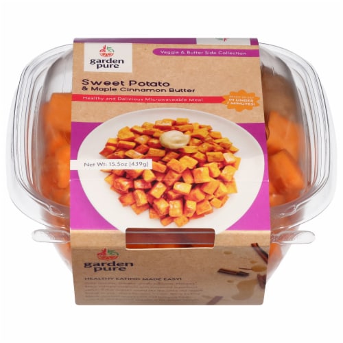 Garden Pure Sweet Potato & Maple Cinnamon Butter Perspective: front