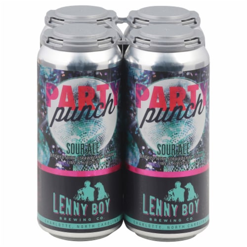 Lenny Boy Power Punch Sour Ale Perspective: front