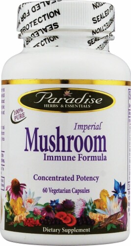 Paradise Herbs  Imperial Mushroom Immune Formula Perspective: front