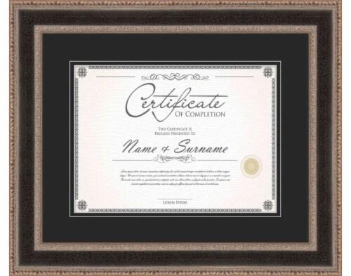 11x14 diploma frame top