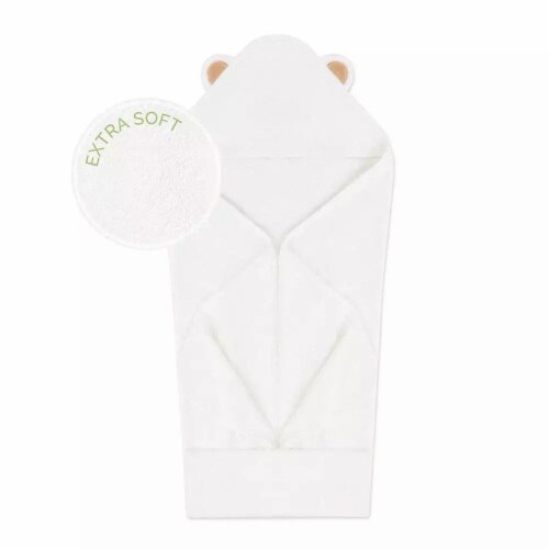 Bamboo Hooded Baby Towel Soft Bath Towel with Bear Ears for Baby