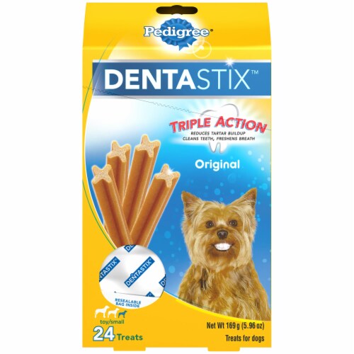 Pedigree Dentastix Toy Small Dog Dental Treats Original Pack of 18 18 packs Smith s Food and Drug