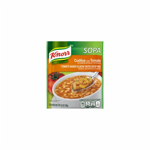 Knorr Pasta Soup Mix Tomato Based Elbow Pasta 3.5 oz (Pack of 3) Perspective: front