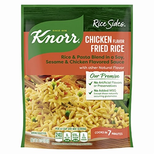 Knorr Chicken Fried Rice Asian Side Dish, 5.7 Oz (Pack of 14), 14 pack