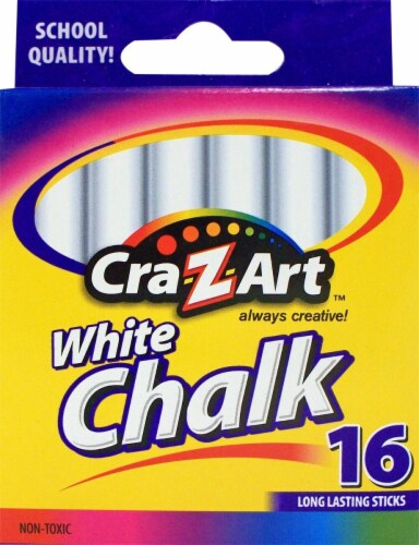 White Chalk, 16/Pack White Chalk, 16/Pack