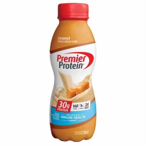 Premier Protein, Protein Shake, Caramel - 11.5 Oz (Pack of 32), 32 packs -  Fry's Food Stores