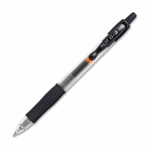 Pilot G2 Retractable Gel Pens Extra Fine Black Pack of 10 10