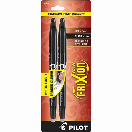 Pilot FriXion Ball Erasable Gel Ink Pen, (Pack of 18) Perspective: front