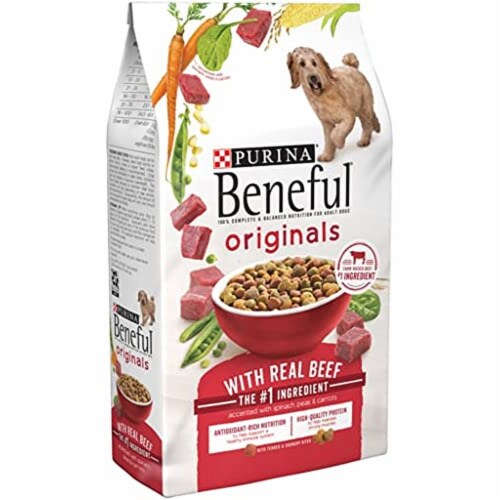 Purina Beneful Real Meat Dry Dog Food Originals with Farm Raised Beef Pack of 4 4 pack King Soopers