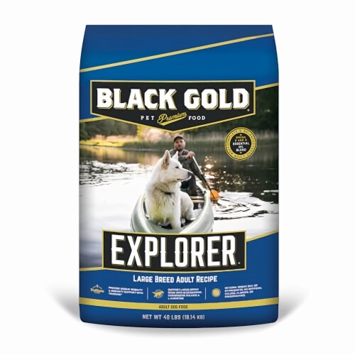 Black Gold Explorer Large Breed Adult Recipe Dry Dog Food Pack of 10 10 pack Smith s Food and Drug