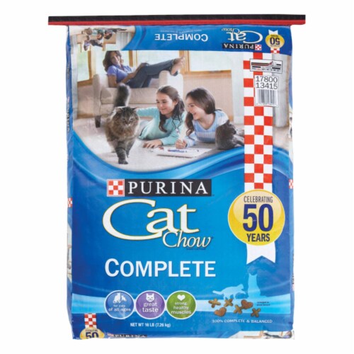 Purina Cat Chow Complete 16 lb. Pack of 32 32 pack Foods Co