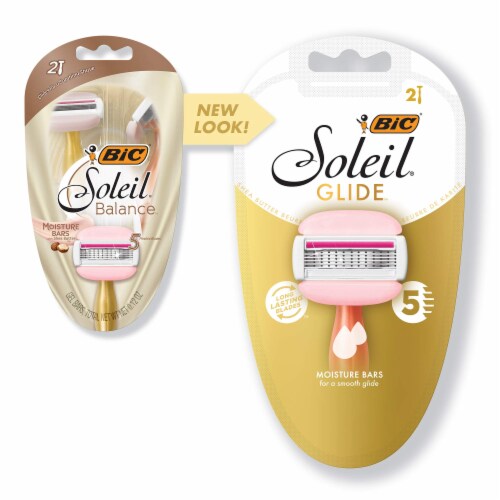 BIC Soleil Balance Women's Disposable Razor, Assorted (Pack of 16) Perspective: front