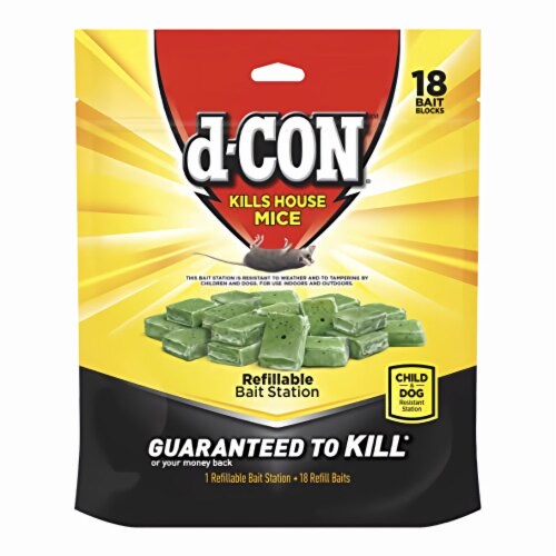 D-Con Bait Station and Bait For Mice 1 pk D-Con Bait Station and Bait For Mice 1 pk