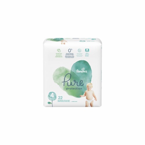 Pampers Pure Protection Diapers Size 4 (Pack of 32), 32 pack