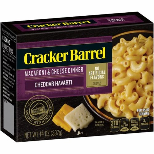 Cracker Barrel Cheddar Havarti Macaroni & Cheese (Pack of 32), 32 pack