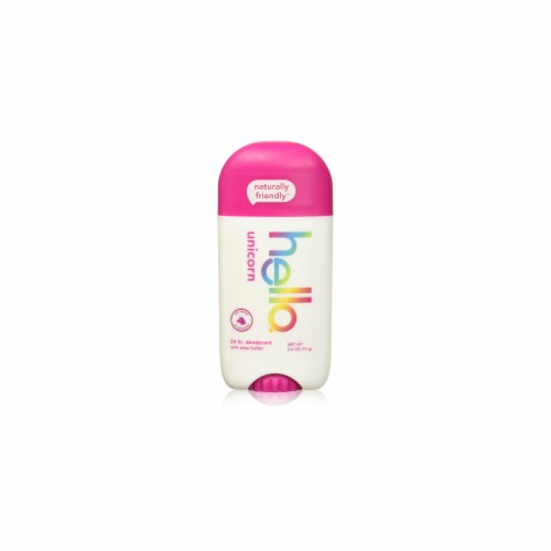 Hello Unicorn Shea Butter Deodorant (Pack of 3) Perspective: front
