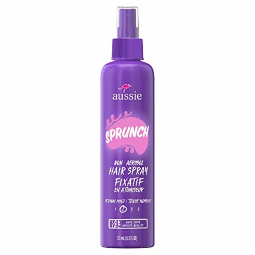 Aussie Sprunch Non-Aerosol Hair Spray (Pack of 20) Perspective: front