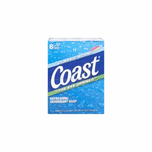 Coast Refreshing Deodorant Soap Bar Pack of 16 16 pack Harris Teeter