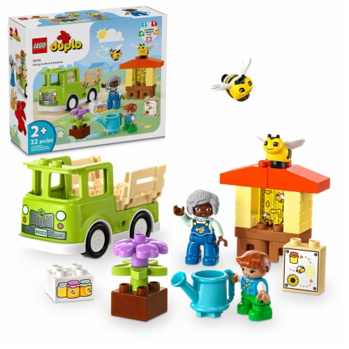 LEGO DUPLO Town Caring for Bees Beehives Preschool Kids Learning Toy Pack of 24 24 pack Smith s Food and Drug