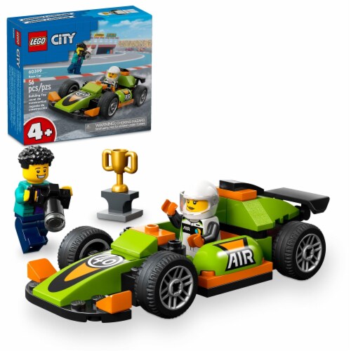 LEGO City Green Race Car Toy Classic Style Racing Vehicle Pack of 14 14 pack Harris Teeter