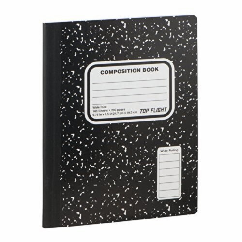 1Subject Composition Book Black & White Wide Rule (Pack of 24), 24
